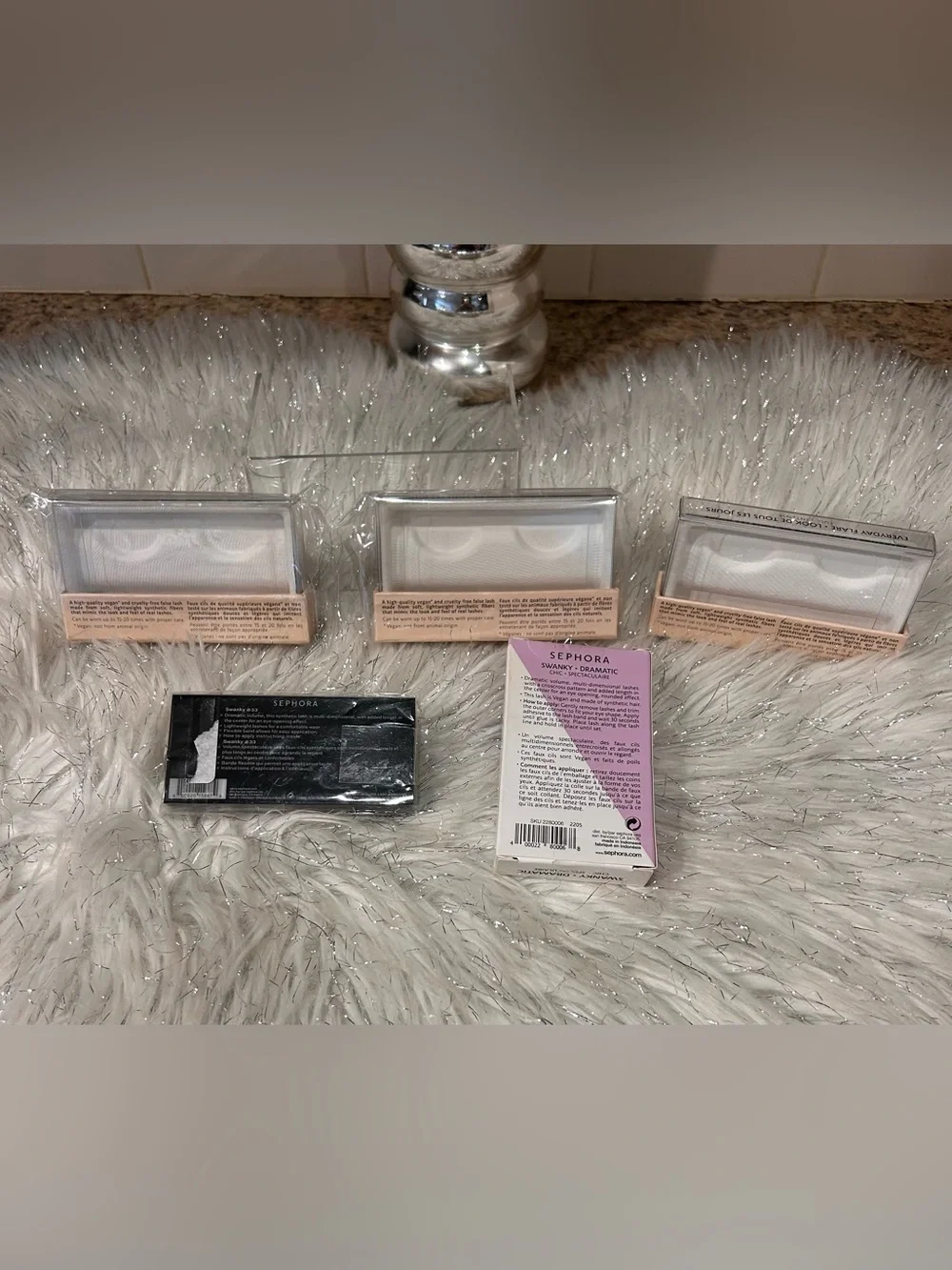 Sephora False Eyelash Bundle 5 Set Brand New